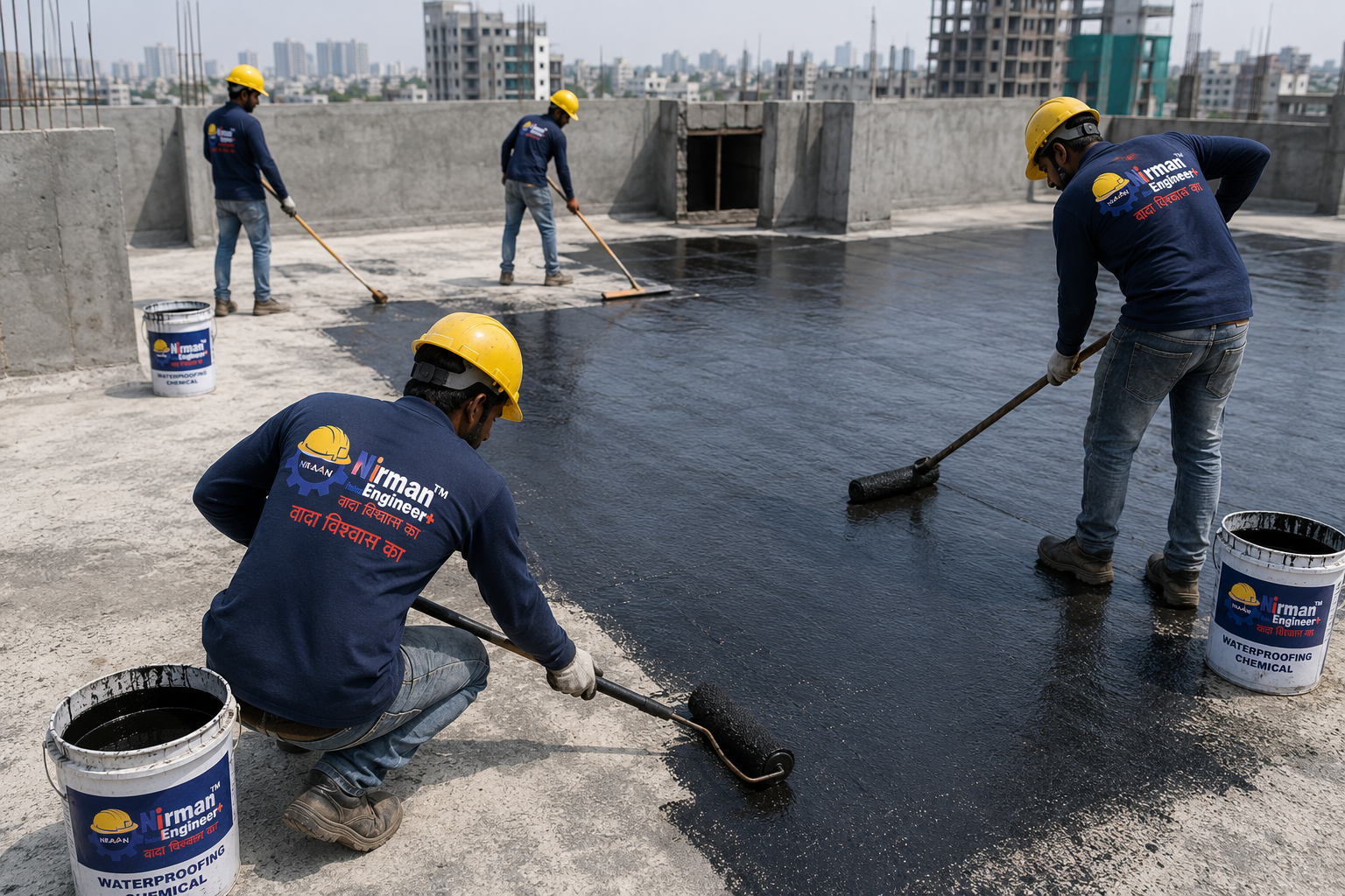 Waterproofing execution and application