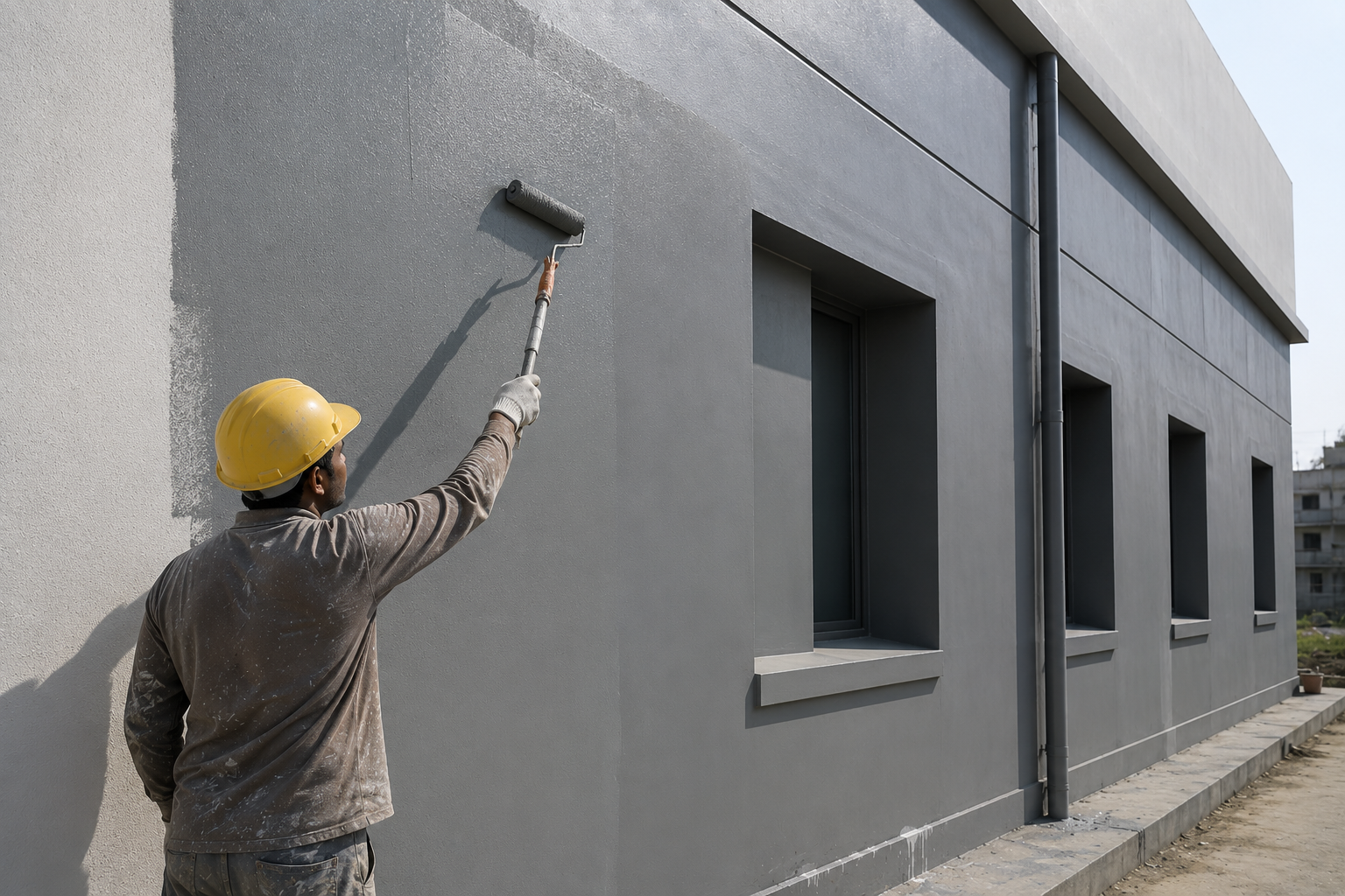 Exterior protective coating