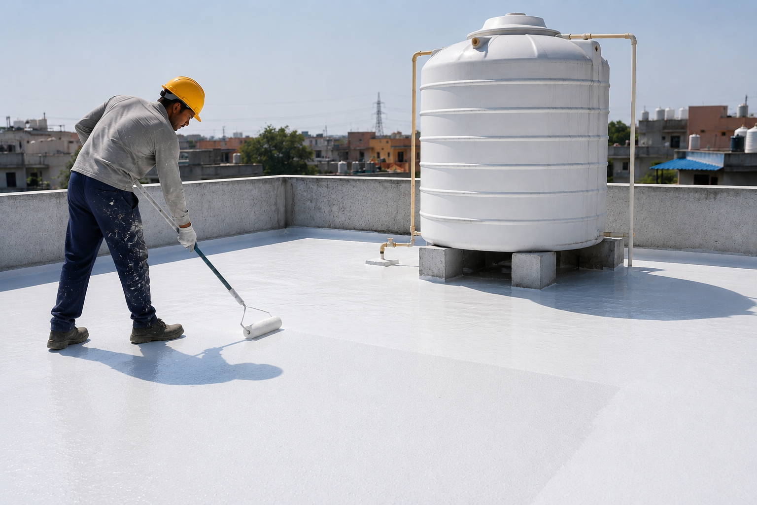 Roof heat proofing